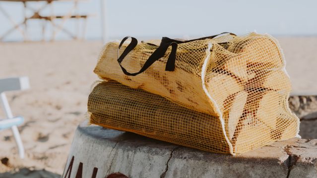 Jute shopping bags